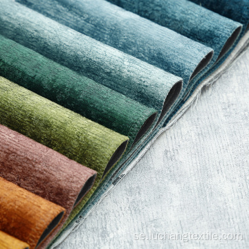 Mjuk 100% polyester holland sammet tyg för soffa